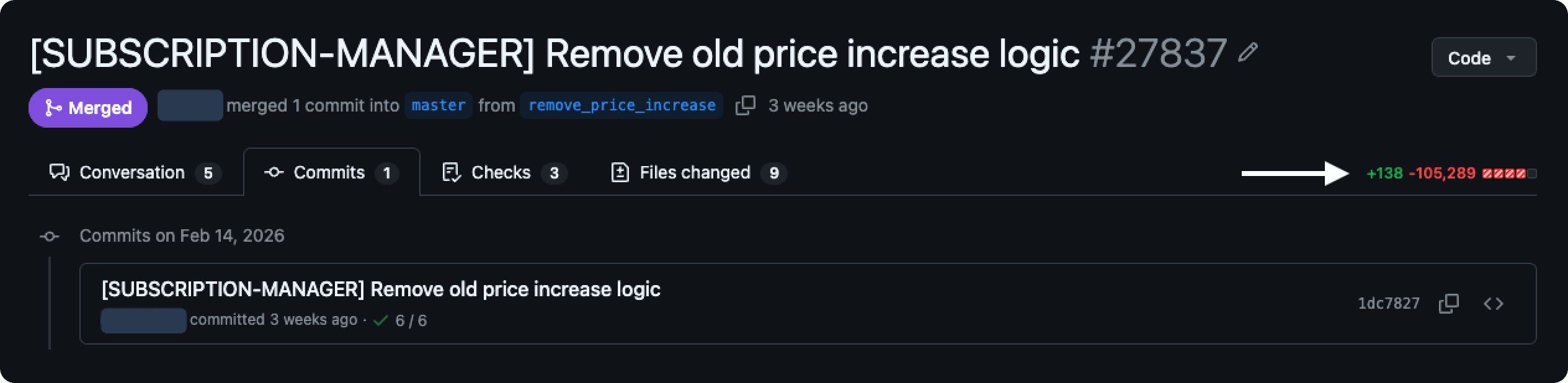 One of the PRs that cleaned up 100K of liability code :)