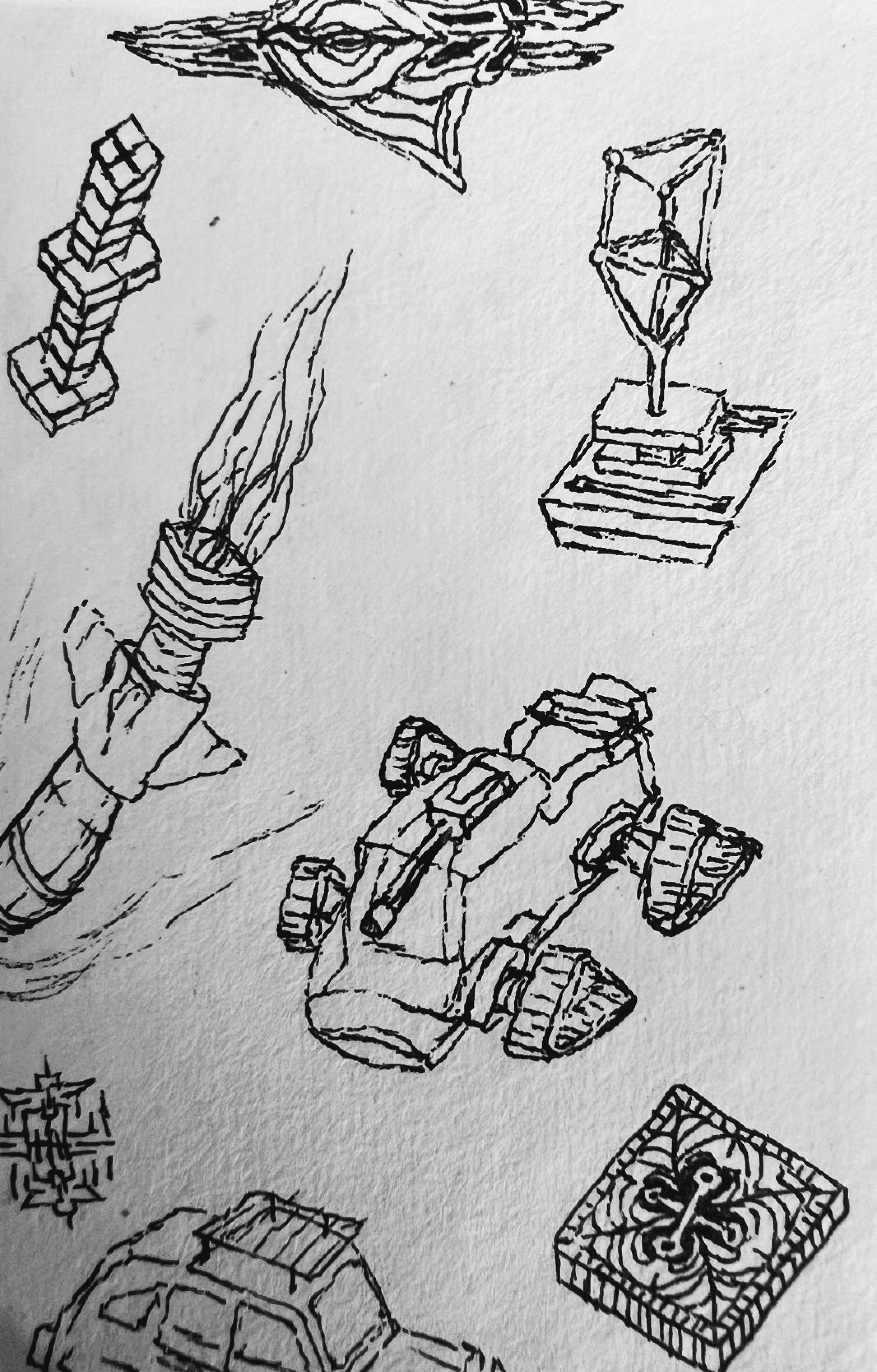 Sketches and doodling