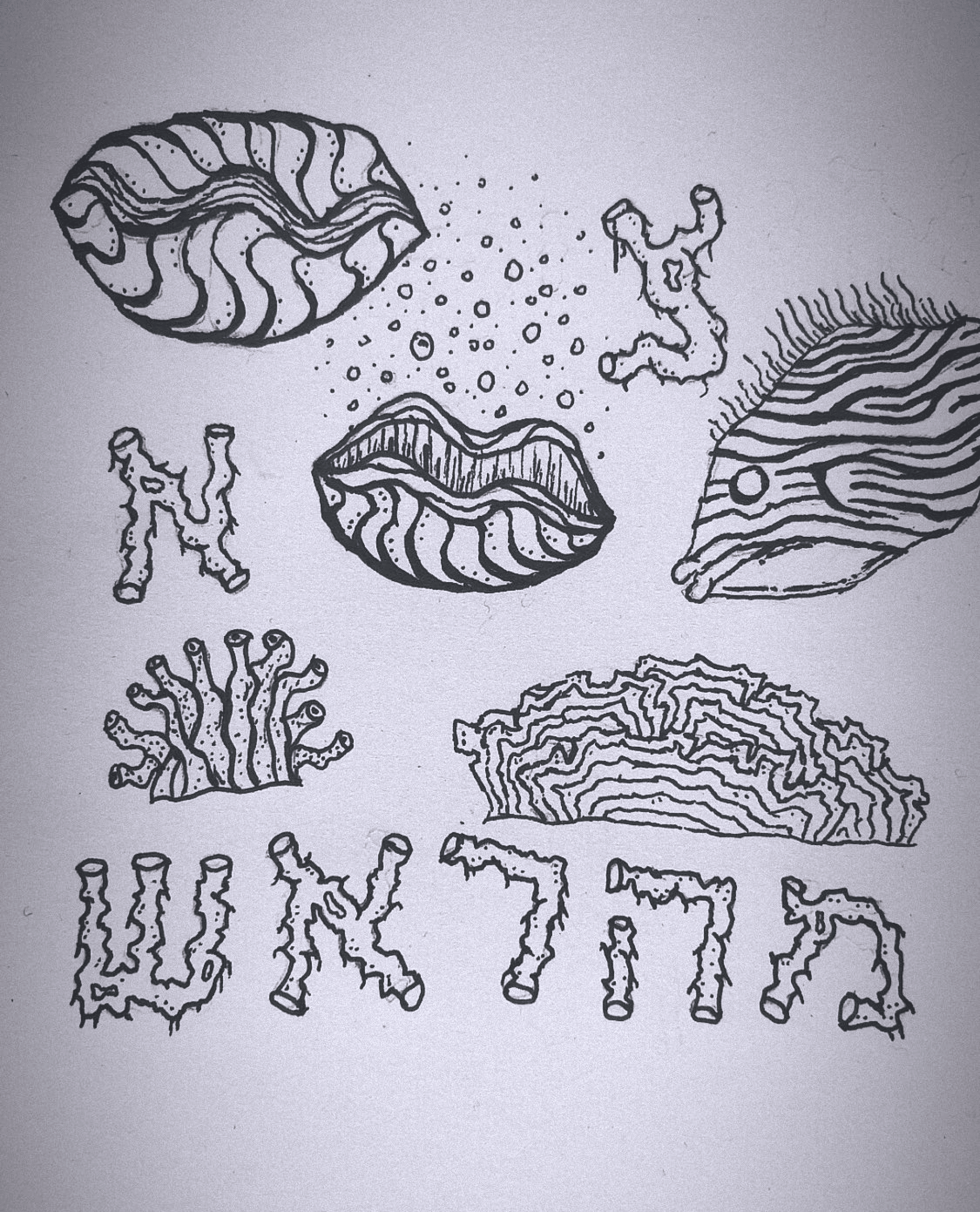 Sketches and doodling